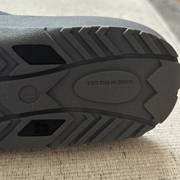 OKABASHI Men's Mariner Flip Flop Sandals Slate Black L 8/8.5- NWOT - Picture 6 of 7